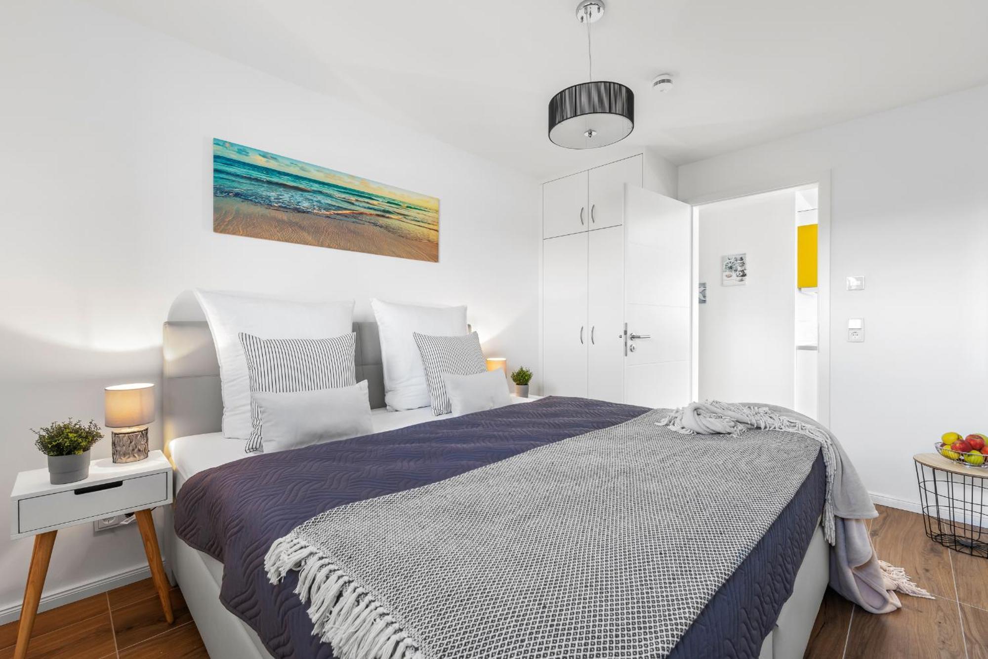 Brise- Direkt Am Wasser, Hafenblick, Fahrstuhl, Sauna, Ueberdachter Balkon Olpenitz Kültér fotó