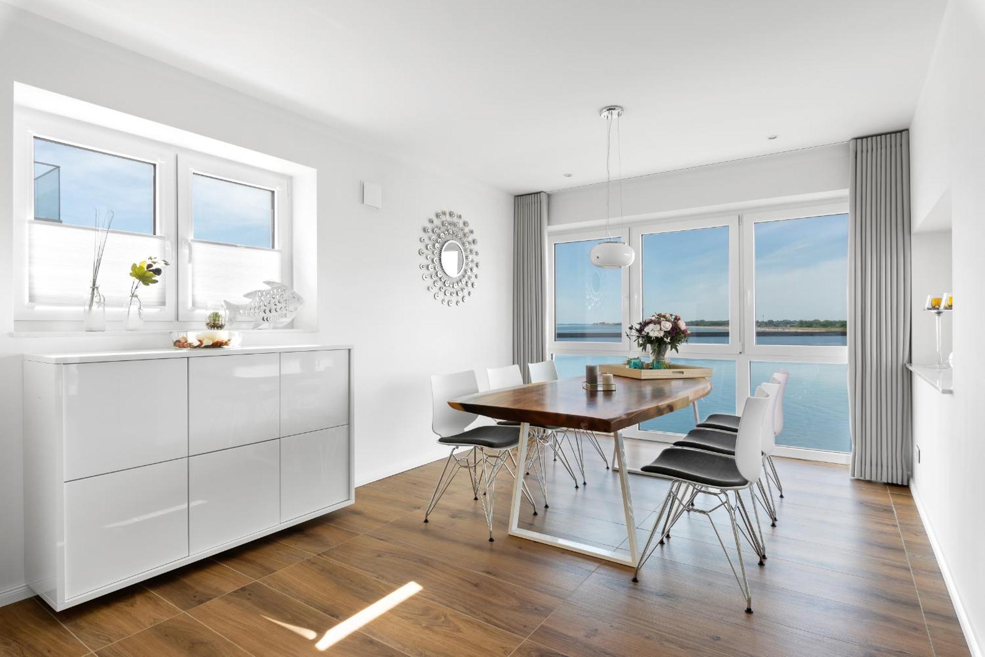 Brise- Direkt Am Wasser, Hafenblick, Fahrstuhl, Sauna, Ueberdachter Balkon Olpenitz Kültér fotó